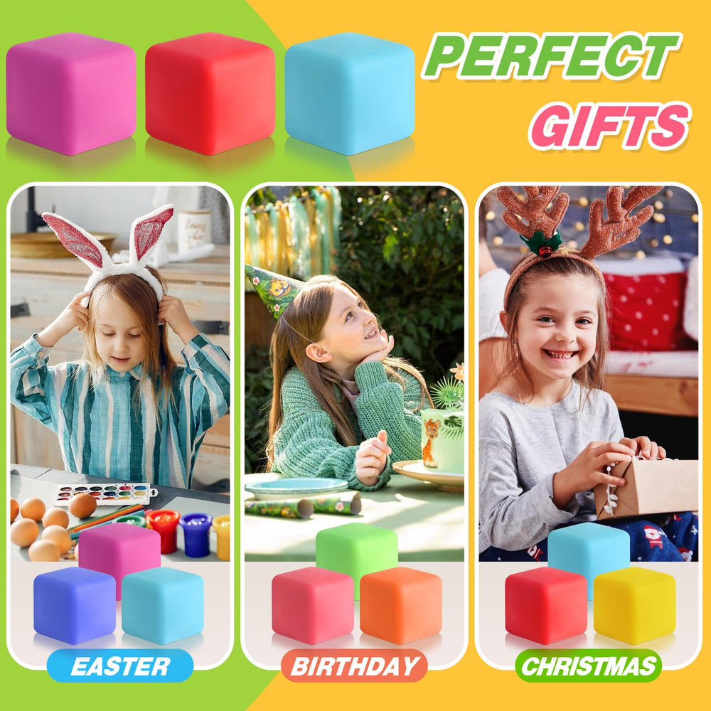 Anztqiuu stress cubes are versatile sensory toys for calm.