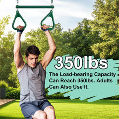 AOBOTE backyard accessory supports kids and adults during playful exercise.