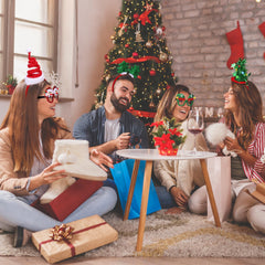 Aodaer Santa Claus glasses for classic festive character snaps