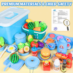Aojieni cuttable pretend food and vegetables for interactive learning
