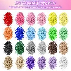 Aojieni loom bands color variety for endless project options