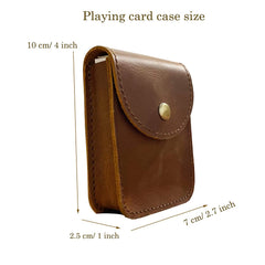 Aolaso leather card case with belt clip for hands-free carrying