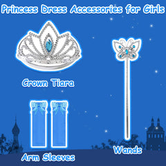 Aolliya crown tiara accessory included with dress
