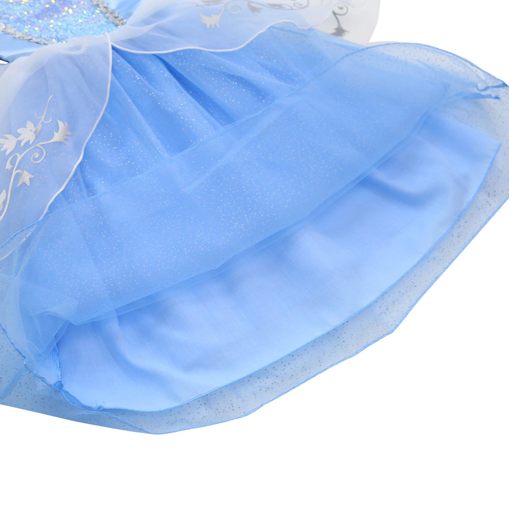 Aolliya Princess Dress worn by child at carnival for joyful costume moment.