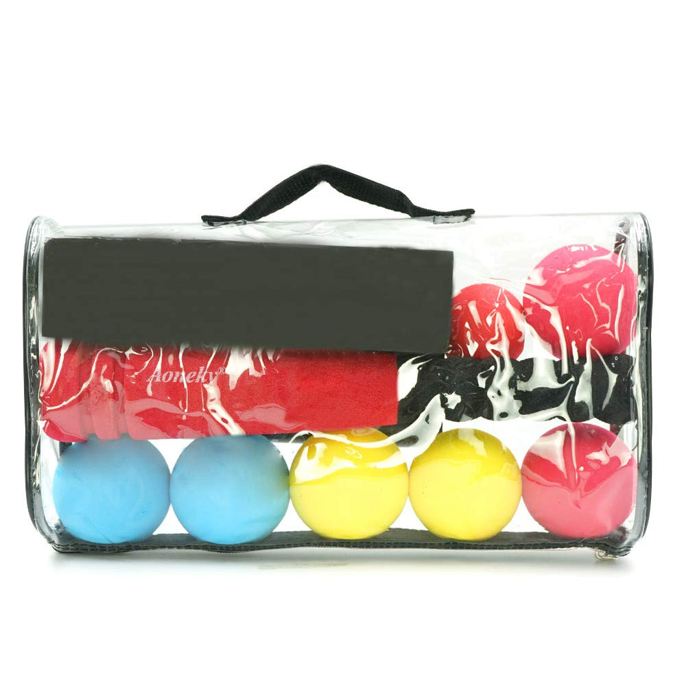 Aoneky Mini Foam Tball Set foam ball ready for safe practice.