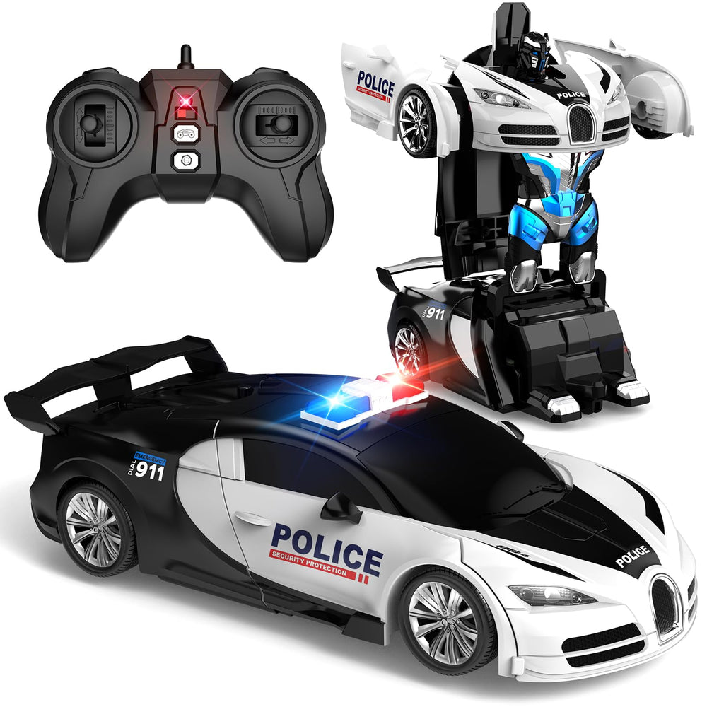 AONEPTR remote control car front view with one-click demo for quick play.
