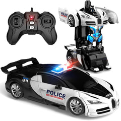 AONEPTR remote control car front view with one-click demo for quick play.