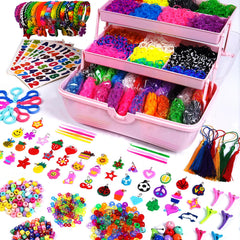 AooeDomi loom bands 14000+ for colorful bracelets and crafts.