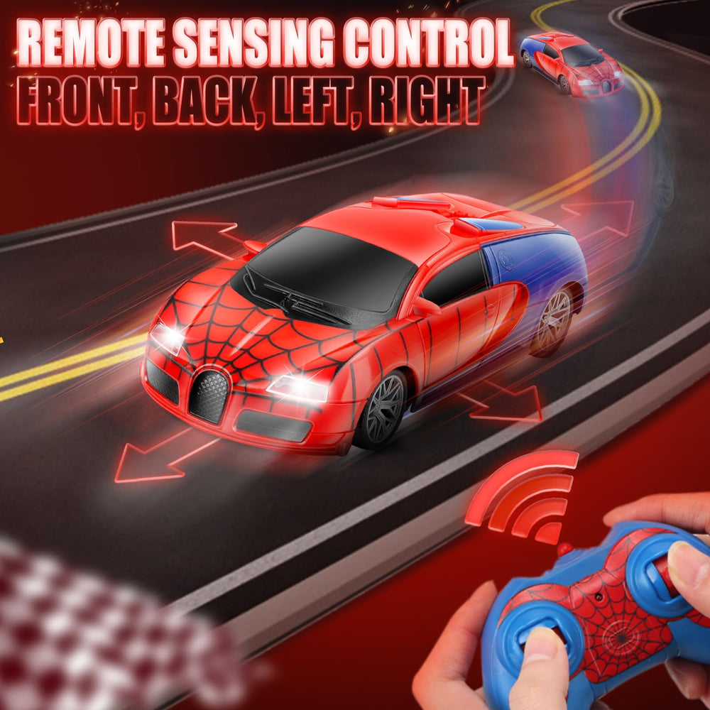 Aooess Spider RC Car red durable ABS body withstands bumps
