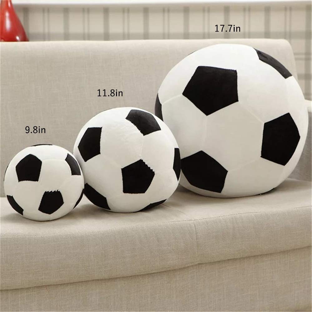 AOQI gift ready plush soccer ball for birthdays and holidays.