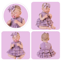 Aori handmade doll clothing using safe materials for kids.