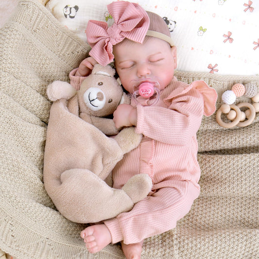 Aori lifelike baby doll full view for imaginative play and nurturing pretend care.