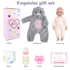 Aori lifelike baby doll with accessories included for gifting moments and keepsakes