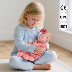 Includes weighted body, sleeper, pacifier, bottle, and birth certificate for complete play.