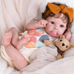 Aori lifelike 20-inch reborn baby doll for realistic cuddling and play