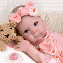 Aori reborn doll with poseable head and limbs for easy styling