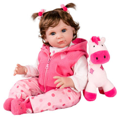 Aori Reborn 22inch doll with realistic head and limbs for lifelike play.