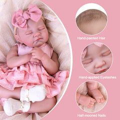 Aori Reborn Baby Doll gift set included for instant nurturing play.