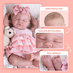 Aori Reborn baby doll poseable limbs for dynamic posing and dress-up play