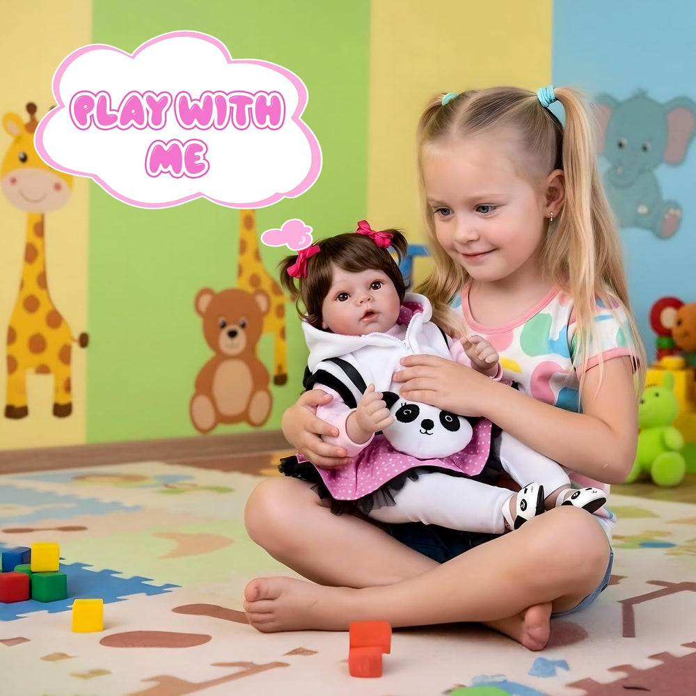 Aori Reborn soft vinyl skin offers gentle touch and easy cleaning.