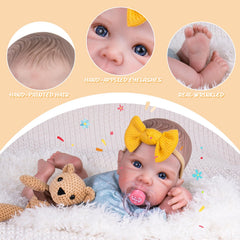 Aori Reborn Baby Doll Girl weighted limbs for comforting cuddle