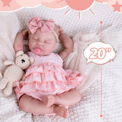 Aori Reborn baby doll weighted body adds comforting heft for nurturing moments
