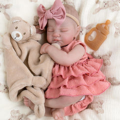 Aori reborn doll sleeping baby for lifelike nurturing playtime