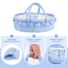 Aori Reborn bib and shirt set complements doll outfits
