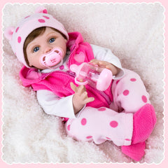 Aori Reborn doll spotted pants set adds playful contrast for lifelike dolls.