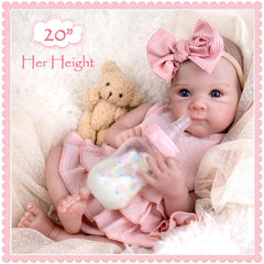 Aori weighted doll body offering a realistic feel during cuddling