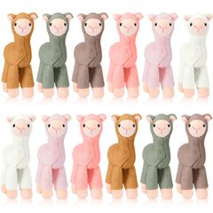 Aoriher 12-piece mini llama plush pack ready for party decor