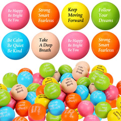 Aoriher 36-piece stress balls collection in six colors for easy selection and gifting.