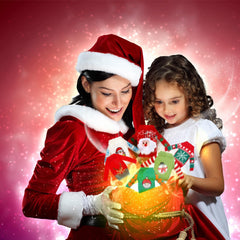 Aoriher snowflake-print knit sweater for holiday styling