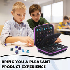 Aoriher dice case mesh pocket keeps sheets and small accessories organized