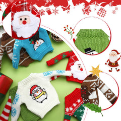 Aoriher easy-overhead doll sweater design for quick changes