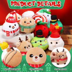 Aoriher elk plush ornament adds warm charm to stockings.