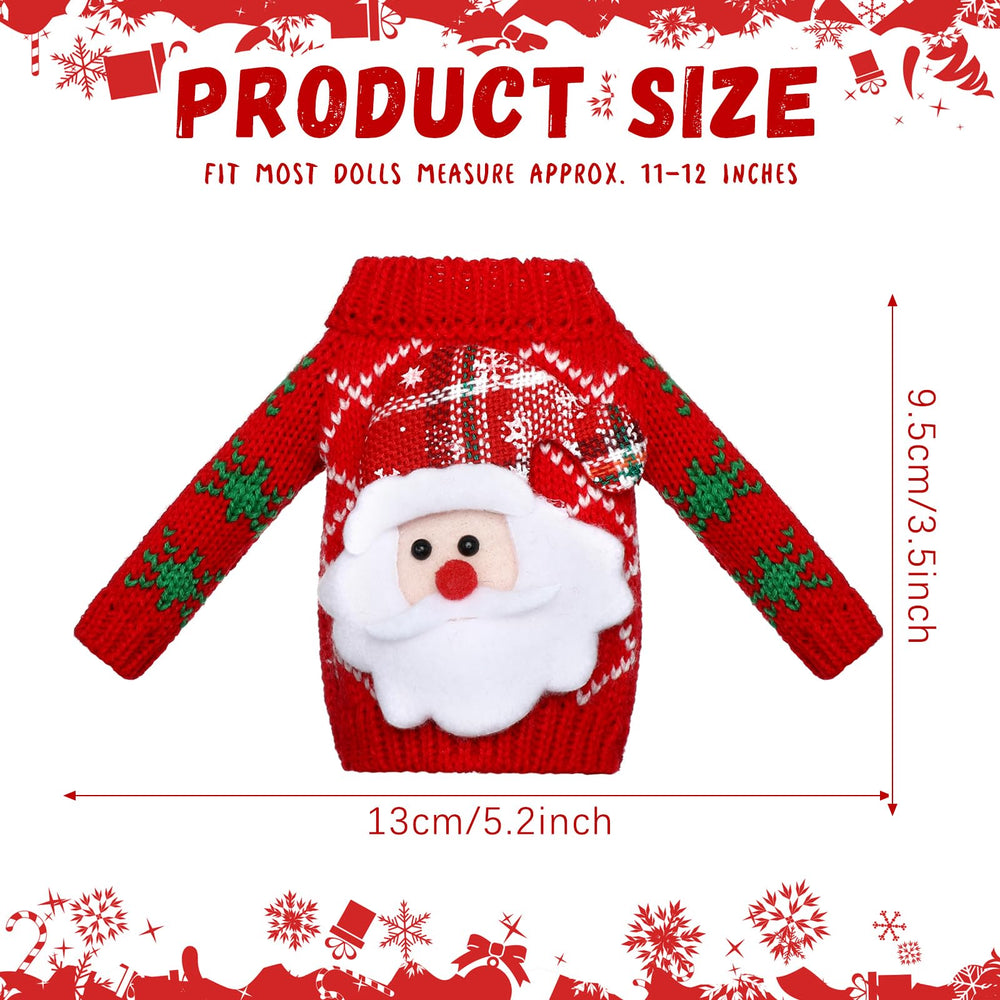 Aoriher pack of 12 doll sweaters for easy mix-and-match