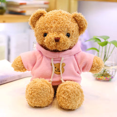 Aoriher pink hoodie bear accentuating cute charm and friendly feel