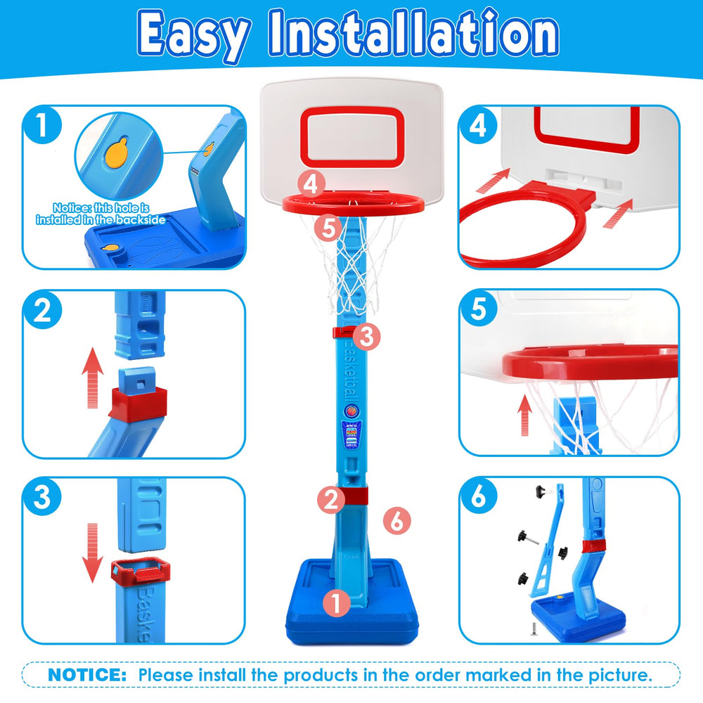 AOSPHYS Inflatable balls and pump set for immediate play.