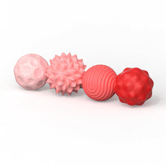 Soft silicone texture of AotBlcer ball offers satisfying tactile feedback