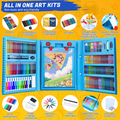 AOTEMOON colored pencils offer vibrant color for mess-free coloring.