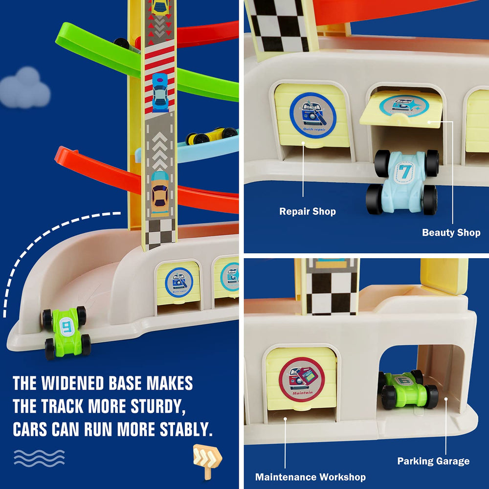 Aotipol six-pack mini cars for shared play