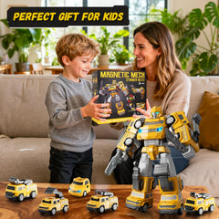 Aotonow yellow color set stands out on shelves and inspires bright, energetic play sessions.