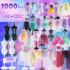 Aowjoy four mannequins on display for outfit design practice.