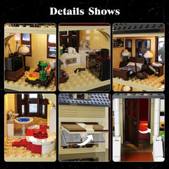 AOXEKBOLO Horror House living room detail enhances haunted atmosphere.