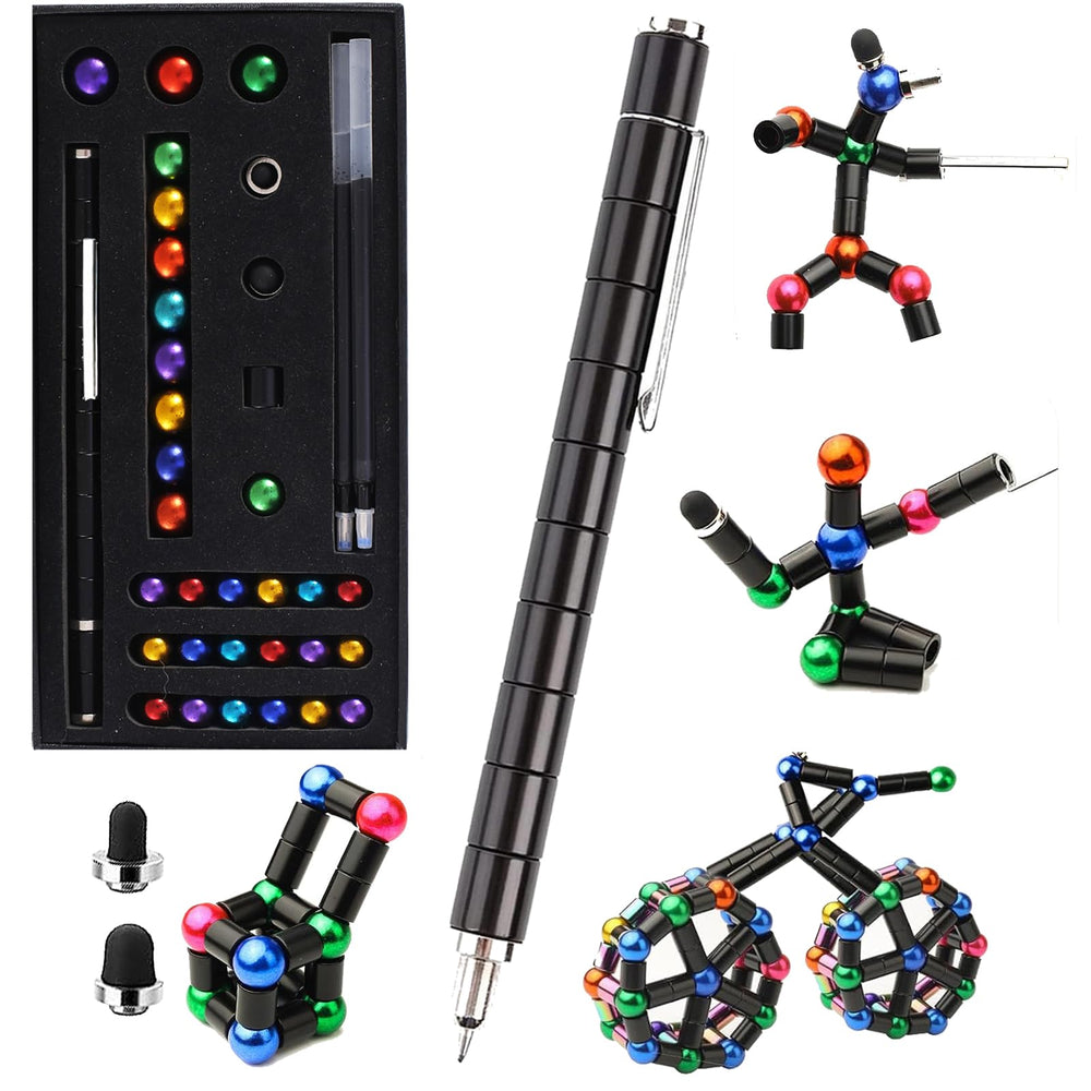 AOYALABOR magnetic fidget pen shows imaginative shapes boosting creativity