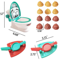 Aozlgfri Poop Game soft plastic poops ready for tossing.
