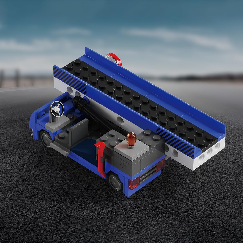 APAWR City Helicopter ABS Blocks ensure safe, durable building pieces suitable for young builders.