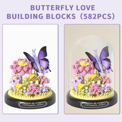 apcute 582-pcs micro brick kit delivers hands-on crafting and artistic home accents.