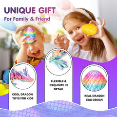 Apear1 crystal dragon egg with scale detail highlights lifelike texture for display